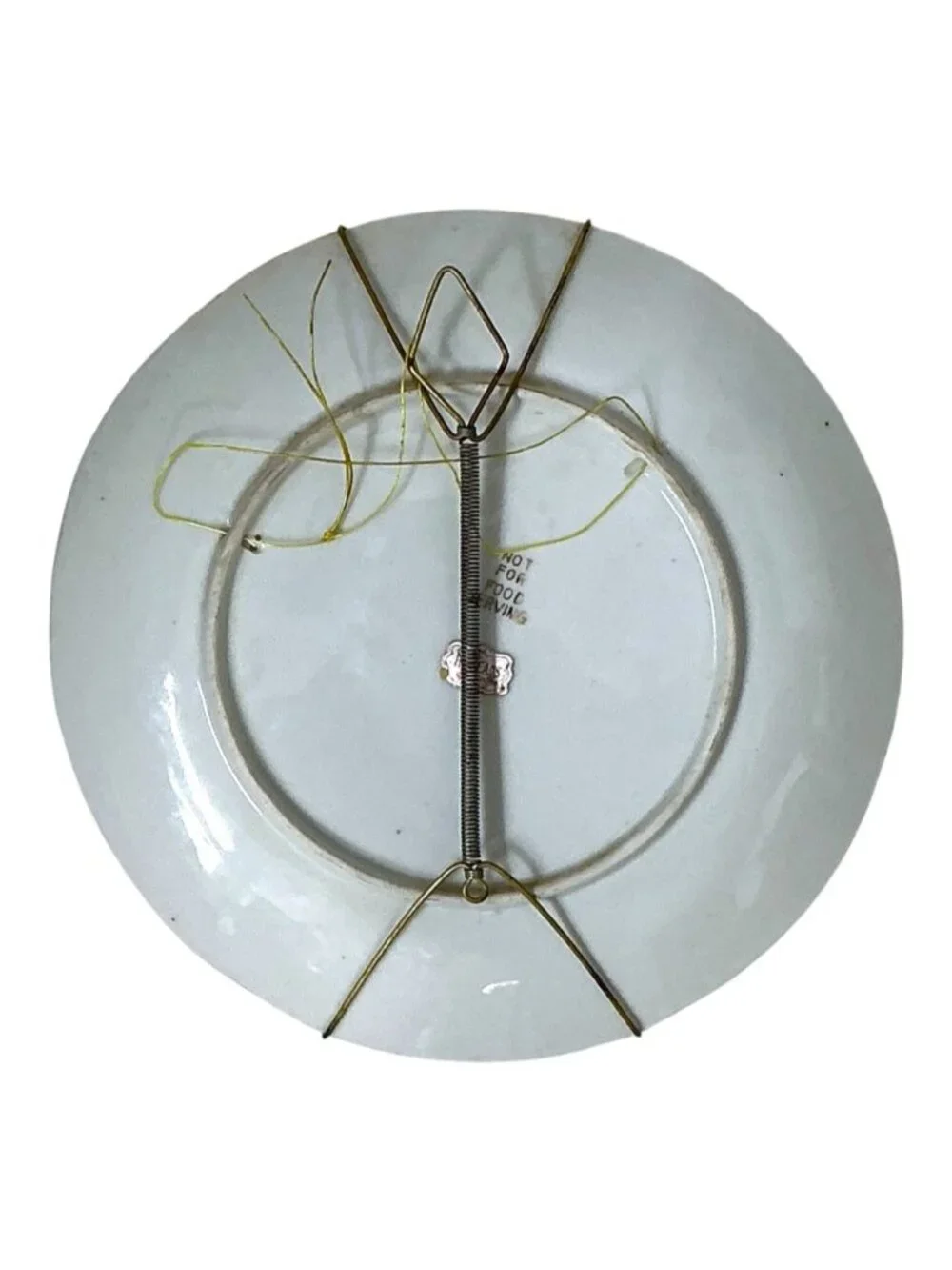 Japan Blue Birds Collector Plate Porcelain 8.25” Vtg Mid Century Modern 1960’s - Picture 6 of 13
